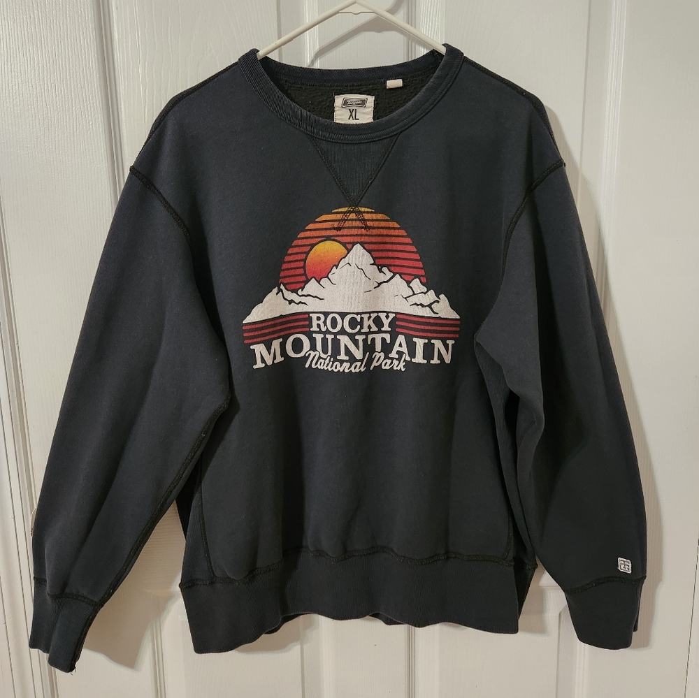 Tailgate Sweater Rocky Mountain Nat’l Park crewneck size: XL